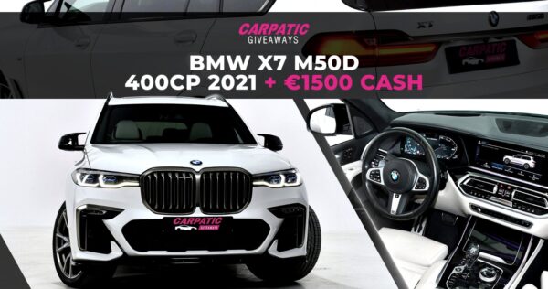 BMW X7 M50d 400CP 2021 + €1500 POCKET MONEY