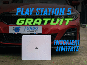 GIVEAWAY GRATUIT - PlayStation 5 (FOLLOW TIKTOK, FACEBOOK, INSTA PENTRU ÎNSCRIERE VALIDĂ)