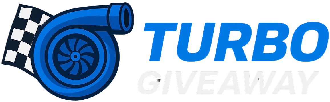 Turbo Giveaway Logo White